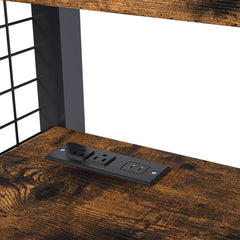 Bellemave® Metal Full Loft Bed with Staircase, Desk, USB Charging, Wardrobe and Storage Drawers & Shelves for Adults, Kids, Teens - Bellemave