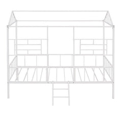 Bellemave® Metal House Bed with Ladder - Bellemave