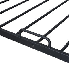Bellemave® Metal House Bed with Twin Size Trundle Bed - Bellemave