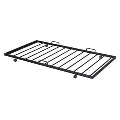 Bellemave® Metal House Bed with Twin Size Trundle Bed - Bellemave
