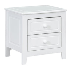 Bellemave® Mid Century Retro Bedside Table with 2 Drawers - Bellemave