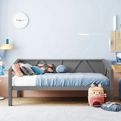 Bellemave® Minimalism Style Wood Daybed with Support - Bellemave