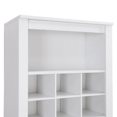Bellemave® Modern 30 Shoe Cubby Console with Multiple Storage Capacity - Bellemave
