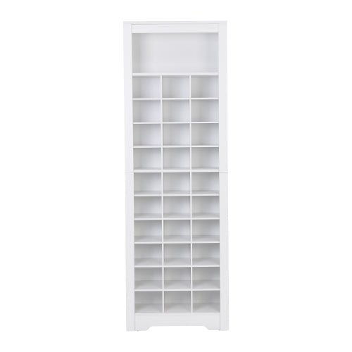 Bellemave® Modern 30 Shoe Cubby Console with Multiple Storage Capacity - Bellemave