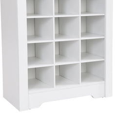 Bellemave® Modern 30 Shoe Cubby Console with Multiple Storage Capacity - Bellemave