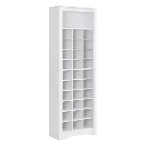 Bellemave® Modern 30 Shoe Cubby Console with Multiple Storage Capacity - Bellemave