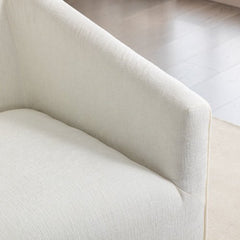 Bellemave® Modern 360° Swivel Upholstered Barrel Armchair - Bellemave