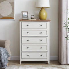 Bellemave® Modern 5 Drawers Dresser - Bellemave