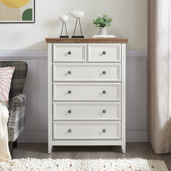 Bellemave® Modern 6 Drawers Dresser - Bellemave