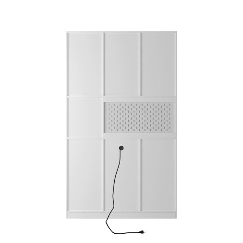 Bellemave® Modern 74" Kitchen Pantry Cabinet with Charging Station and 2 Drawer - Bellemave