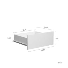 Bellemave® Modern 74" Kitchen Pantry Cabinet with Charging Station and 2 Drawer - Bellemave