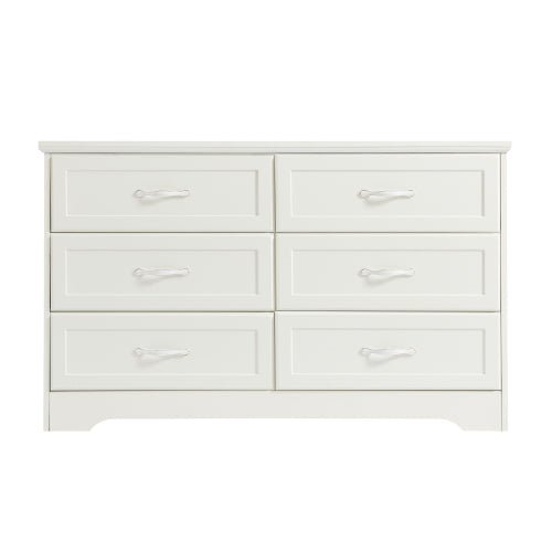 Bellemave® Modern Bedroom Clothes Organizer with 6 Drawers and Metal Pulls - Bellemave