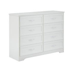 Bellemave® Modern Bedroom Dresser of Drawers with 8 Drawers, Clothes Organizer and Metal Pulls - Bellemave