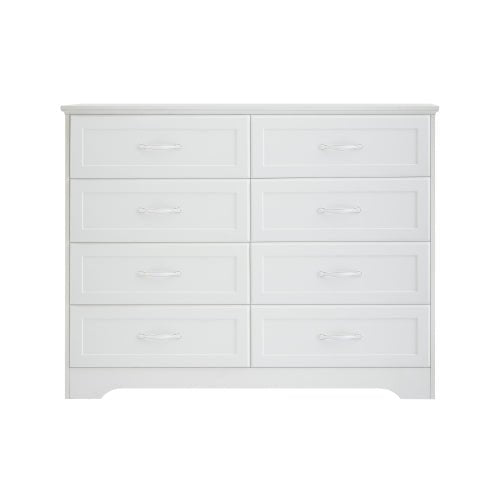 Bellemave® Modern Bedroom Dresser of Drawers with 8 Drawers, Clothes Organizer and Metal Pulls - Bellemave