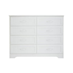 Bellemave® Modern Bedroom Dresser of Drawers with 8 Drawers, Clothes Organizer and Metal Pulls - Bellemave