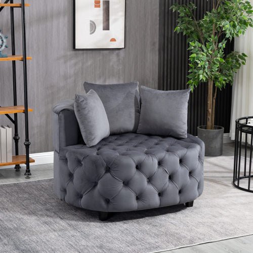 Bellemave® Modern Classical Barrel Chair - Bellemave