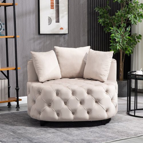 Bellemave® Modern Classical Barrel Chair - Bellemave
