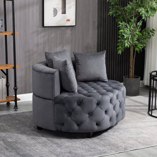Bellemave® Modern Classical Barrel Chair - Bellemave