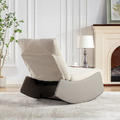 Bellemave® Modern Comfy Nursery Rocking Chair with Footrest - Bellemave