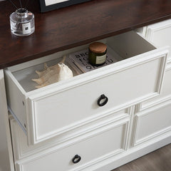 Bellemave® Modern Farmhouse 6 Drawers Chest - Bellemave