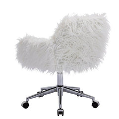 Bellemave® Modern Faux Fur Home Office Chair, Swivel, Height Adjustable - Bellemave