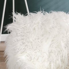 Bellemave® Modern Faux Fur Home Office Chair, Swivel, Height Adjustable - Bellemave