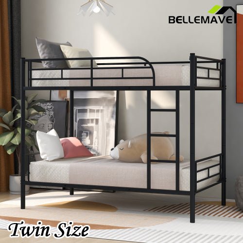 Bellemave® Modern Metal Bunk Bed - Bellemave