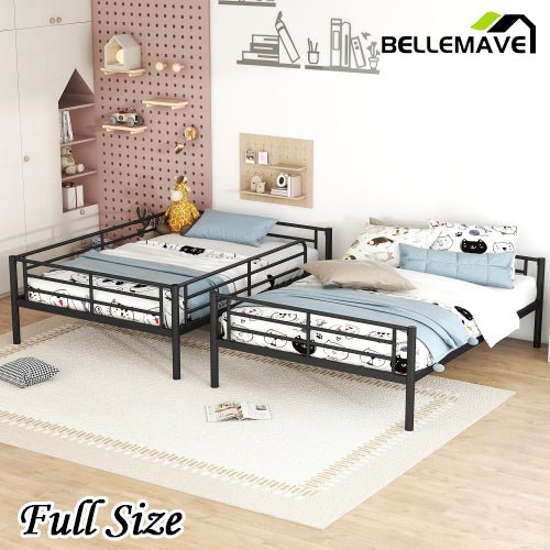 Bellemave® Modern Metal Bunk Bed - Bellemave