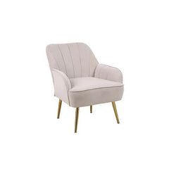 Bellemave® Modern Mid Century Chair Velvet Sherpa Armchair - Bellemave