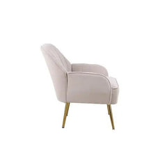 Bellemave® Modern Mid Century Chair Velvet Sherpa Armchair - Bellemave