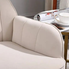 Bellemave® Modern Mid Century Chair Velvet Sherpa Armchair - Bellemave