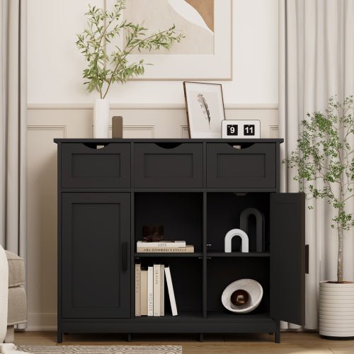 Bellemave® Modern Simplicity 3 Drawer Sideboard - Bellemave