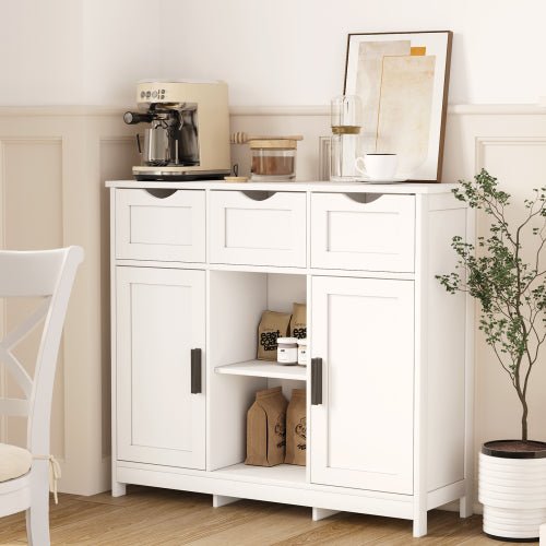 Bellemave® Modern Simplicity 3 Drawer Sideboard - Bellemave