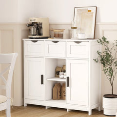 Bellemave® Modern Simplicity 3 Drawer Sideboard - Bellemave