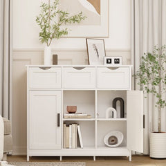 Bellemave® Modern Simplicity 3 Drawer Sideboard - Bellemave