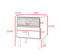 Bellemave® Modern Style Bedside Table - Bellemave