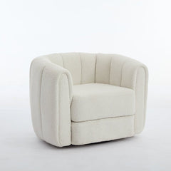 Bellemave® Modern Swivel Round Armchair with Upholstered - Bellemave