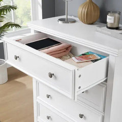 Bellemave® Modern Tall Chest of Drawers Closet Organizers & Storage Clothes with 5 Drawers - Bellemave
