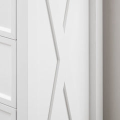 Bellemave® Modern Tall Chest of Drawers Closet Organizers & Storage Clothes with 6 drawers - Bellemave