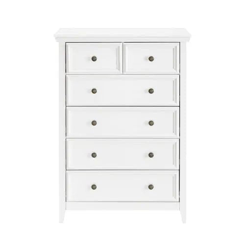 Bellemave® Modern Tall Chest of Drawers Closet Organizers & Storage Clothes with 6 drawers - Bellemave