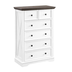 Bellemave® Modern Tall Chest of Drawers Closet Organizers & Storage Clothes with 6 drawers - Bellemave