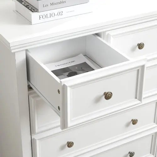 Bellemave® Modern Tall Chest of Drawers Closet Organizers & Storage Clothes with 6 drawers - Bellemave