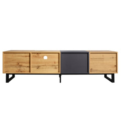Bellemave® Modern TV with 3 Cabinets& Open Shelves - Bellemave