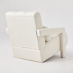 Bellemave® Modern Upholstered Accent Chair, Comfortable Linen Fabric with a Pillow - Bellemave