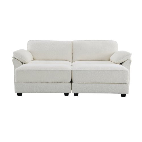 Bellemave® Modular Convertible Sectional Sofa Bed Set with Ottoman - Bellemave
