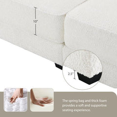 Bellemave® Modular Convertible Sectional Sofa Bed Set with Ottoman - Bellemave