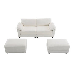 Bellemave® Modular Convertible Sectional Sofa Bed Set with Ottoman - Bellemave