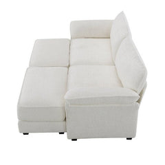 Bellemave® Modular Convertible Sectional Sofa Bed Set with Ottoman - Bellemave