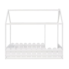 Bellemave® Montessori House Bed with Fence - Bellemave