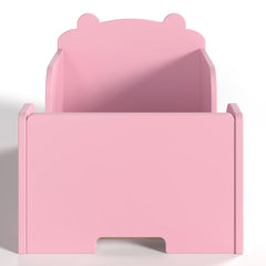 Bellemave® Montessori Toddler Floor Bed - Bear Shape Wooden Cot Bed for 3 - 6 Year Olds, Low to Ground Kids Bed Frame for Boys & Girls, Green - Bellemave